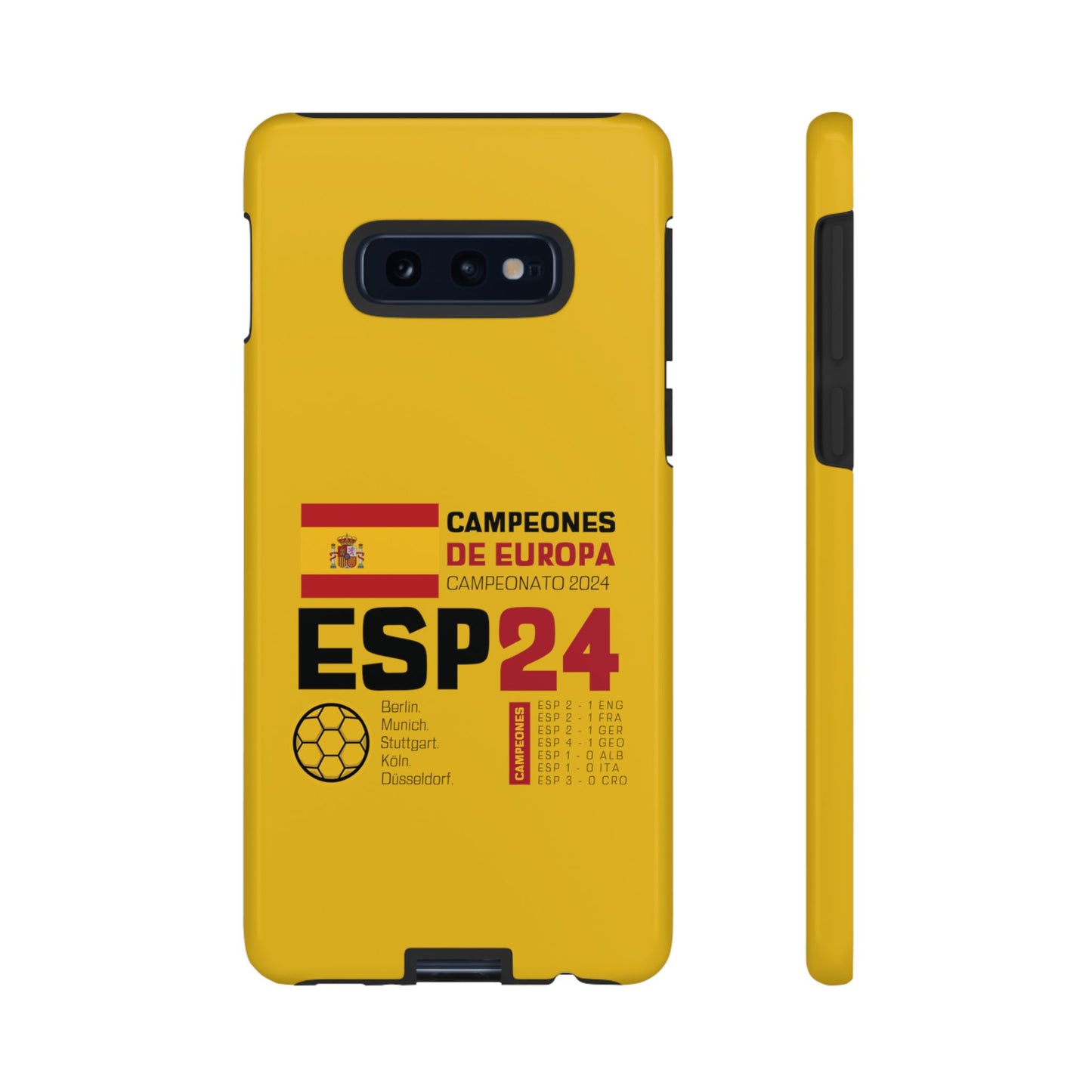 Spain's 2024 Euro Cup Victory - Premium Tough Phone Cases