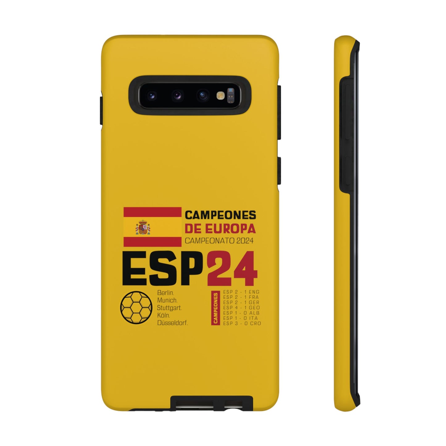 Spain's 2024 Euro Cup Victory - Premium Tough Phone Cases