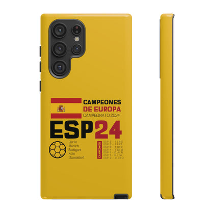 Spain's 2024 Euro Cup Victory - Premium Tough Phone Cases