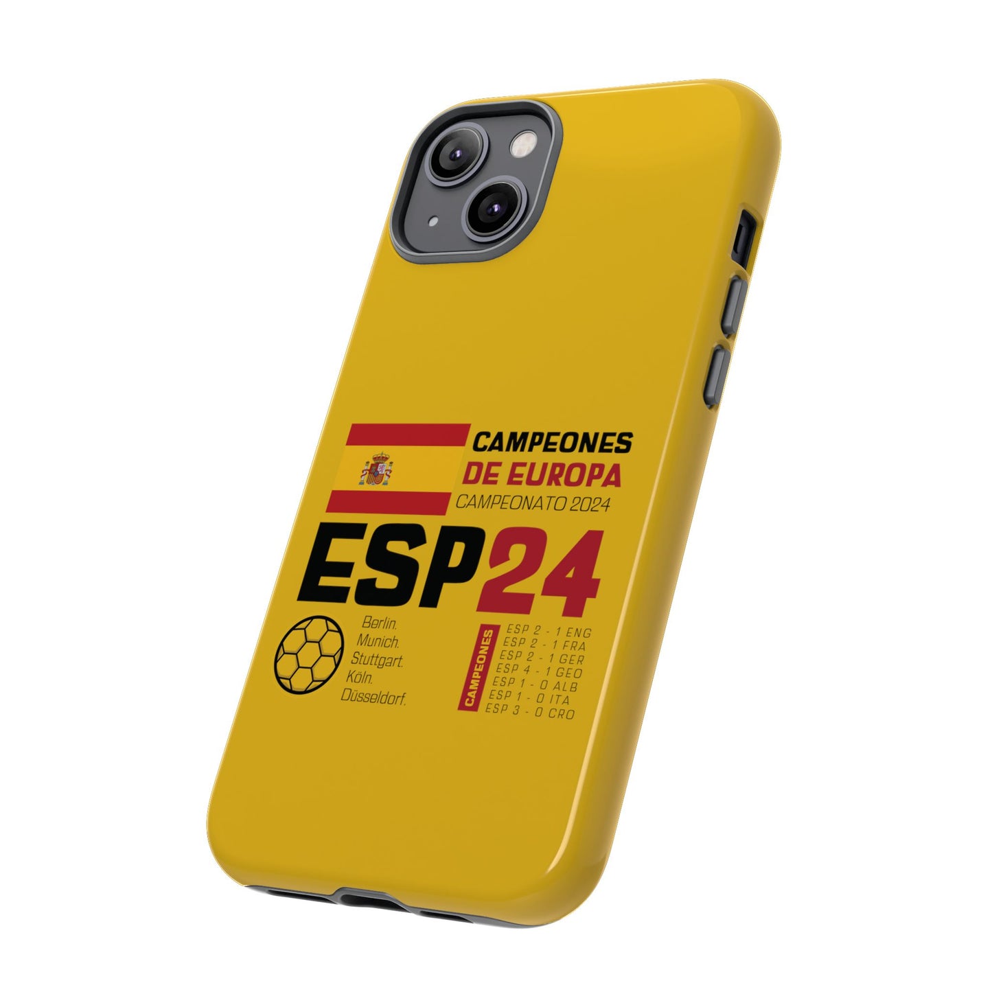 Spain's 2024 Euro Cup Victory - Premium Tough Phone Cases