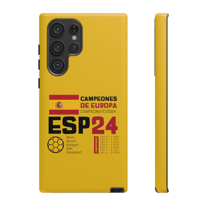 Spain's 2024 Euro Cup Victory - Premium Tough Phone Cases