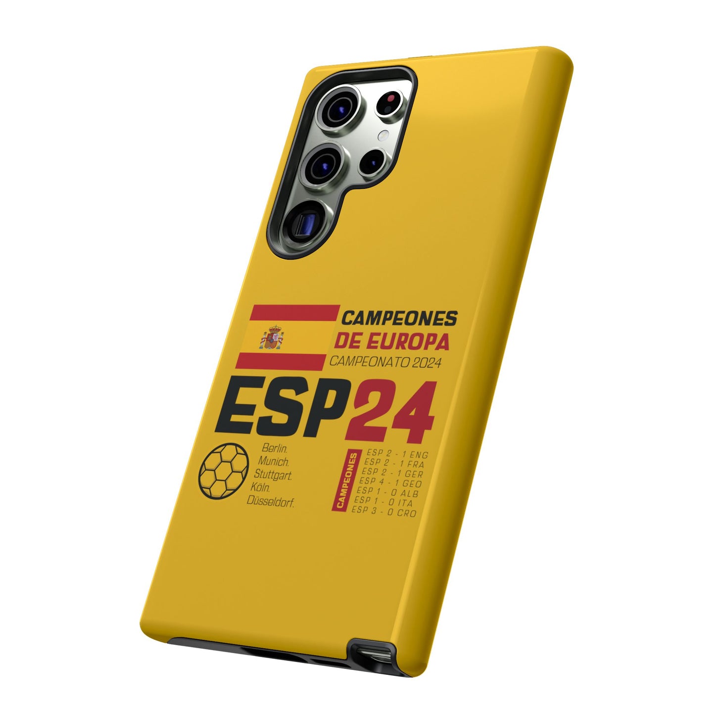 Spain's 2024 Euro Cup Victory - Premium Tough Phone Cases