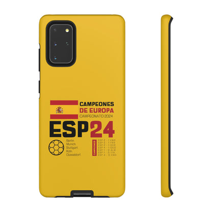 Spain's 2024 Euro Cup Victory - Premium Tough Phone Cases