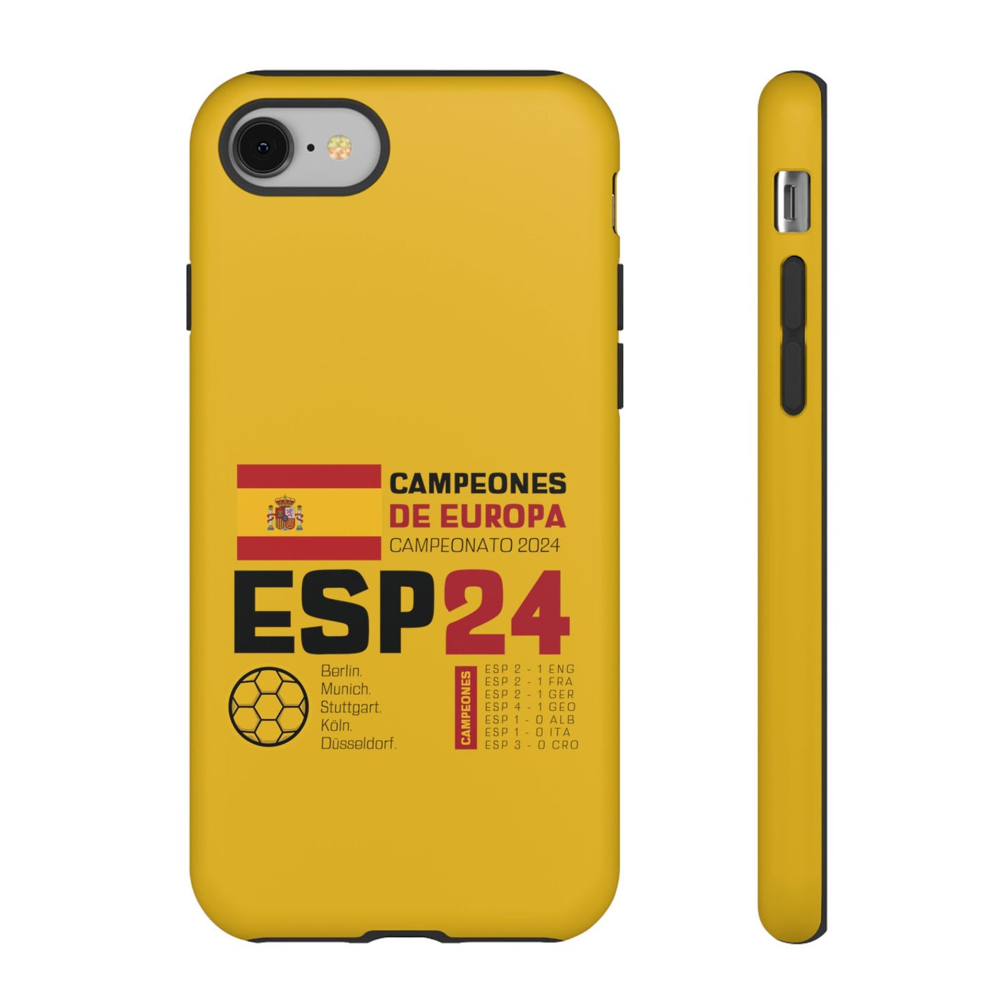 Spain's 2024 Euro Cup Victory - Premium Tough Phone Cases