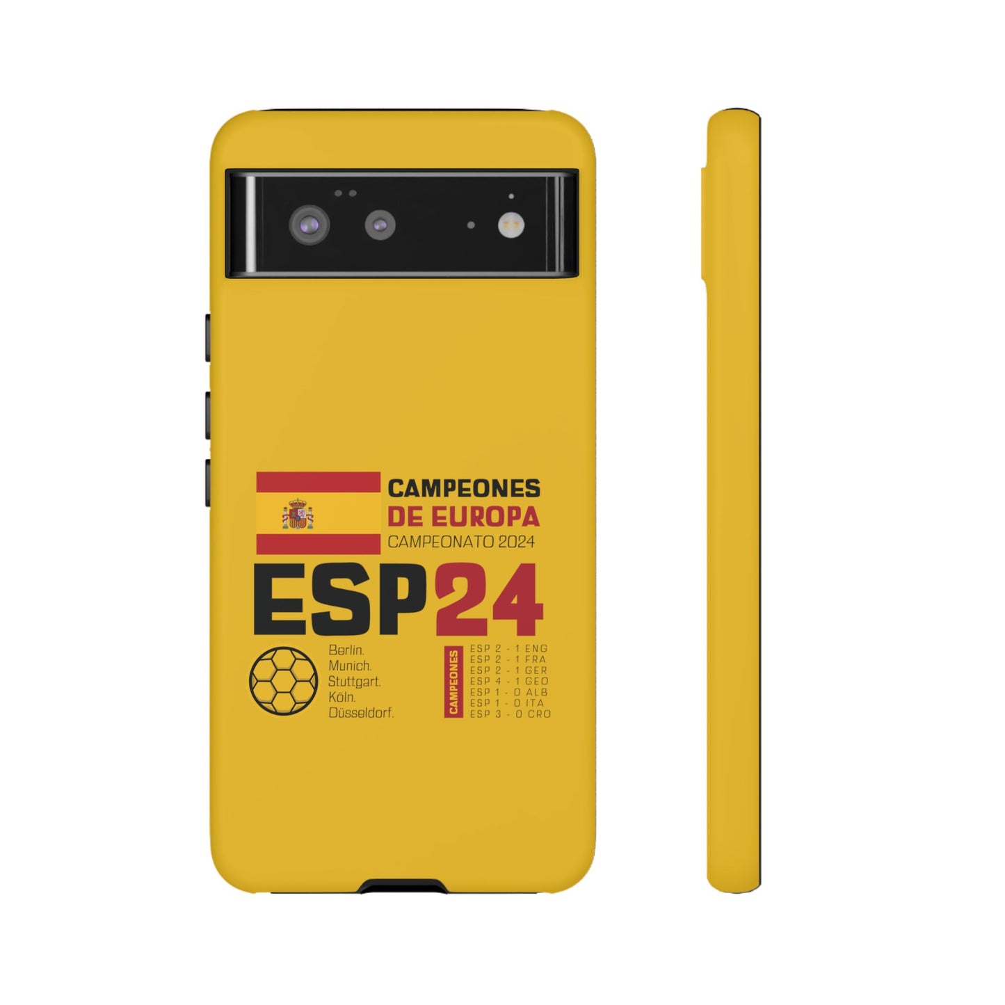 Spain's 2024 Euro Cup Victory - Premium Tough Phone Cases