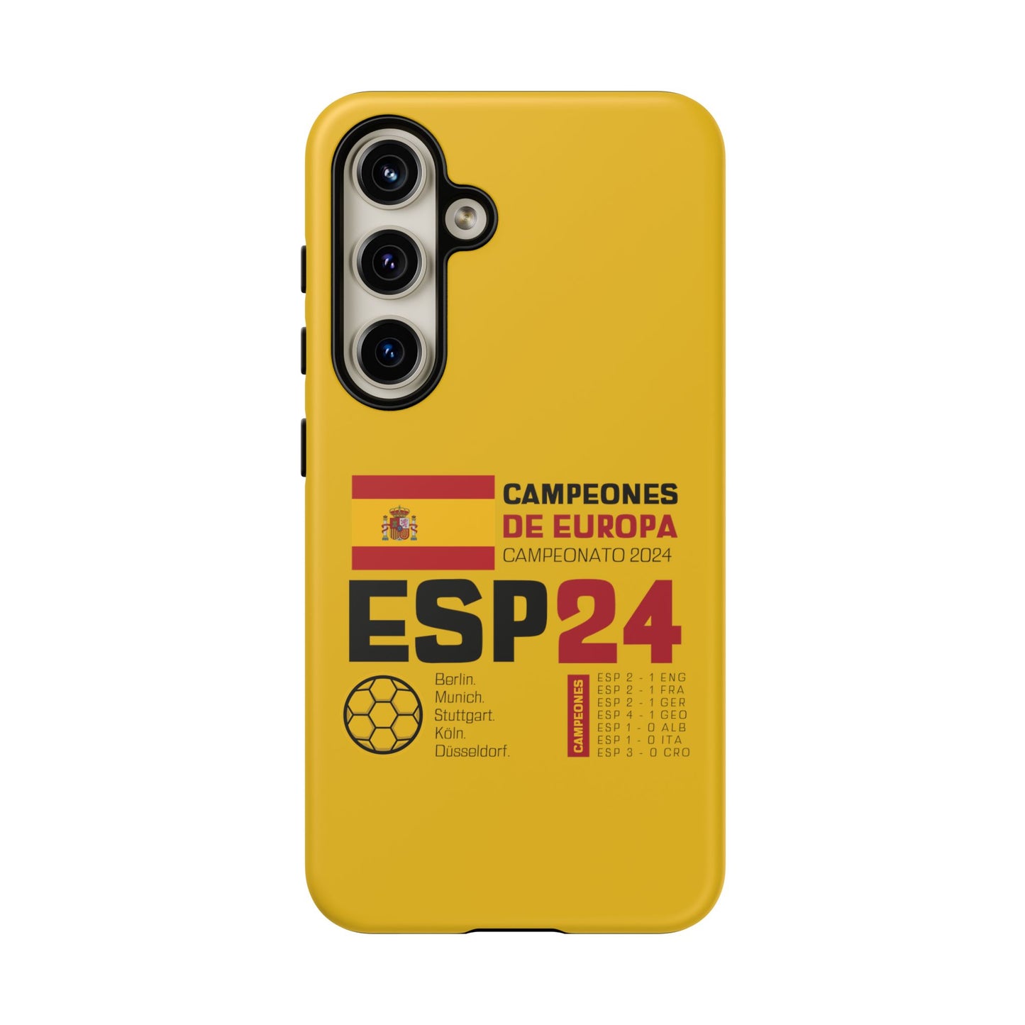 Spain's 2024 Euro Cup Victory - Premium Tough Phone Cases