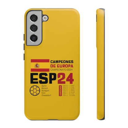 Spain's 2024 Euro Cup Victory - Premium Tough Phone Cases