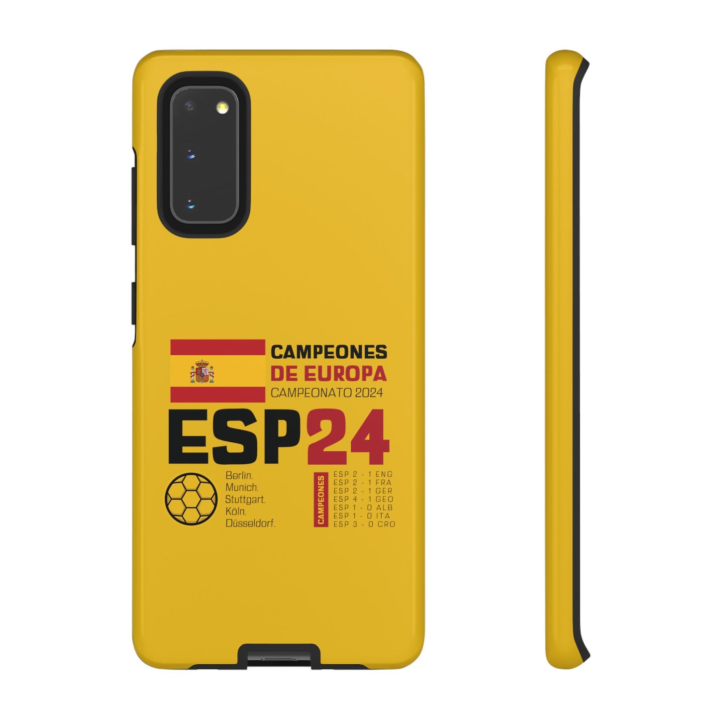 Spain's 2024 Euro Cup Victory - Premium Tough Phone Cases