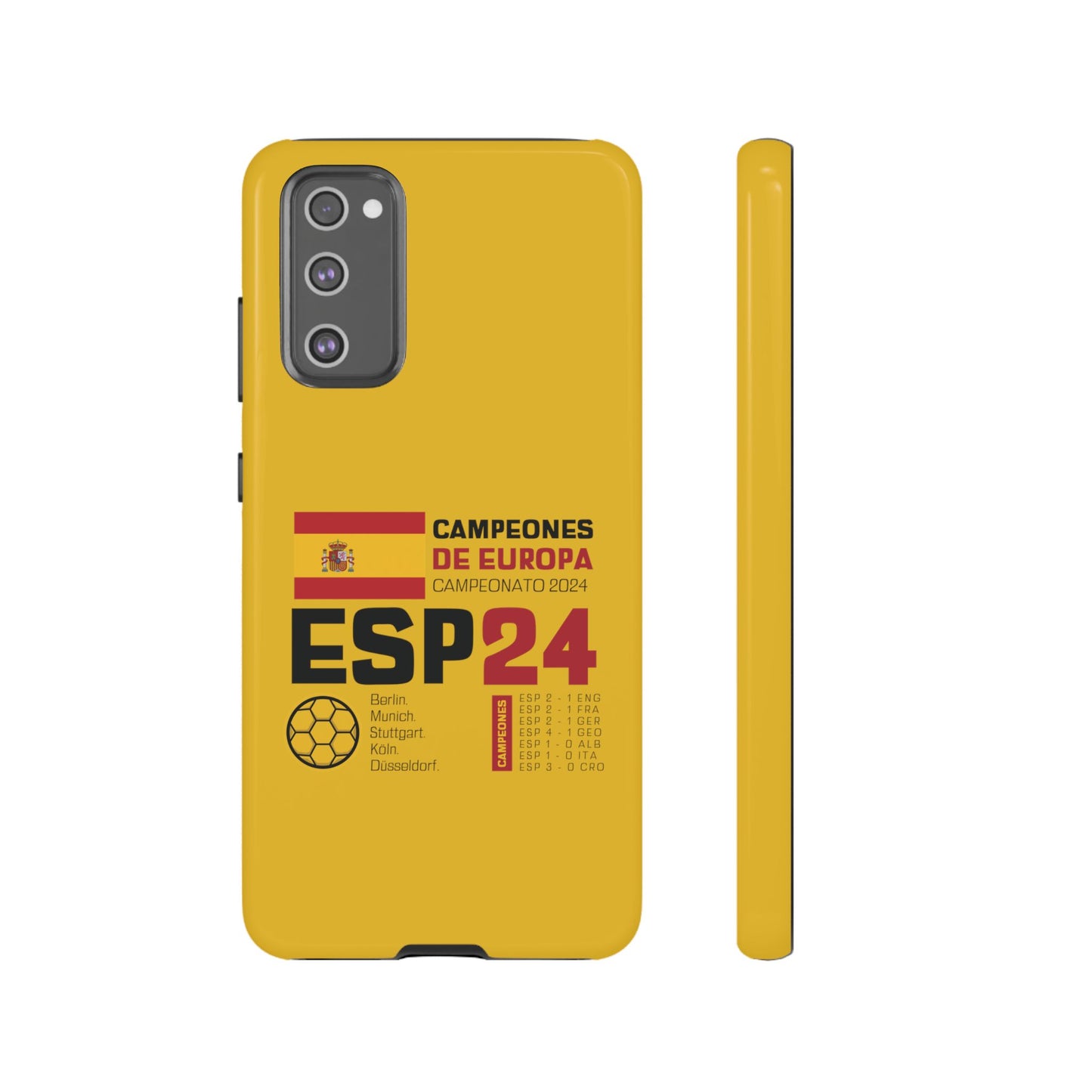 Spain's 2024 Euro Cup Victory - Premium Tough Phone Cases