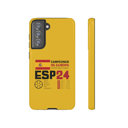 Spain's 2024 Euro Cup Victory - Premium Tough Phone Cases