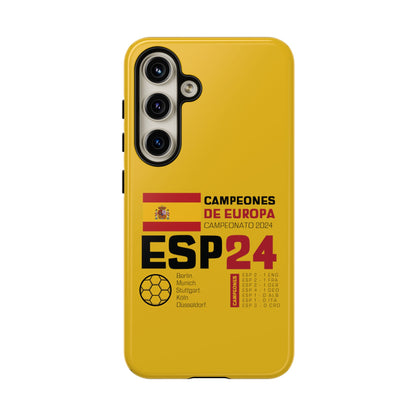 Spain's 2024 Euro Cup Victory - Premium Tough Phone Cases