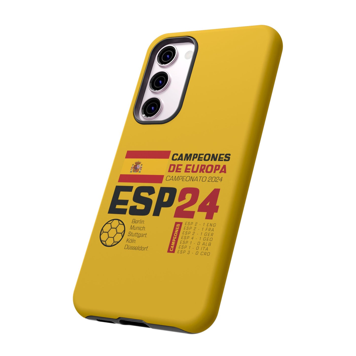 Spain's 2024 Euro Cup Victory - Premium Tough Phone Cases