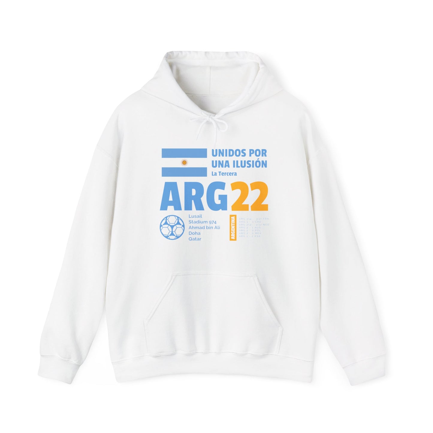 Argentina's 2022 World Cup Triumph - Unisex Heavy Blend™ Hooded Sweatshirt