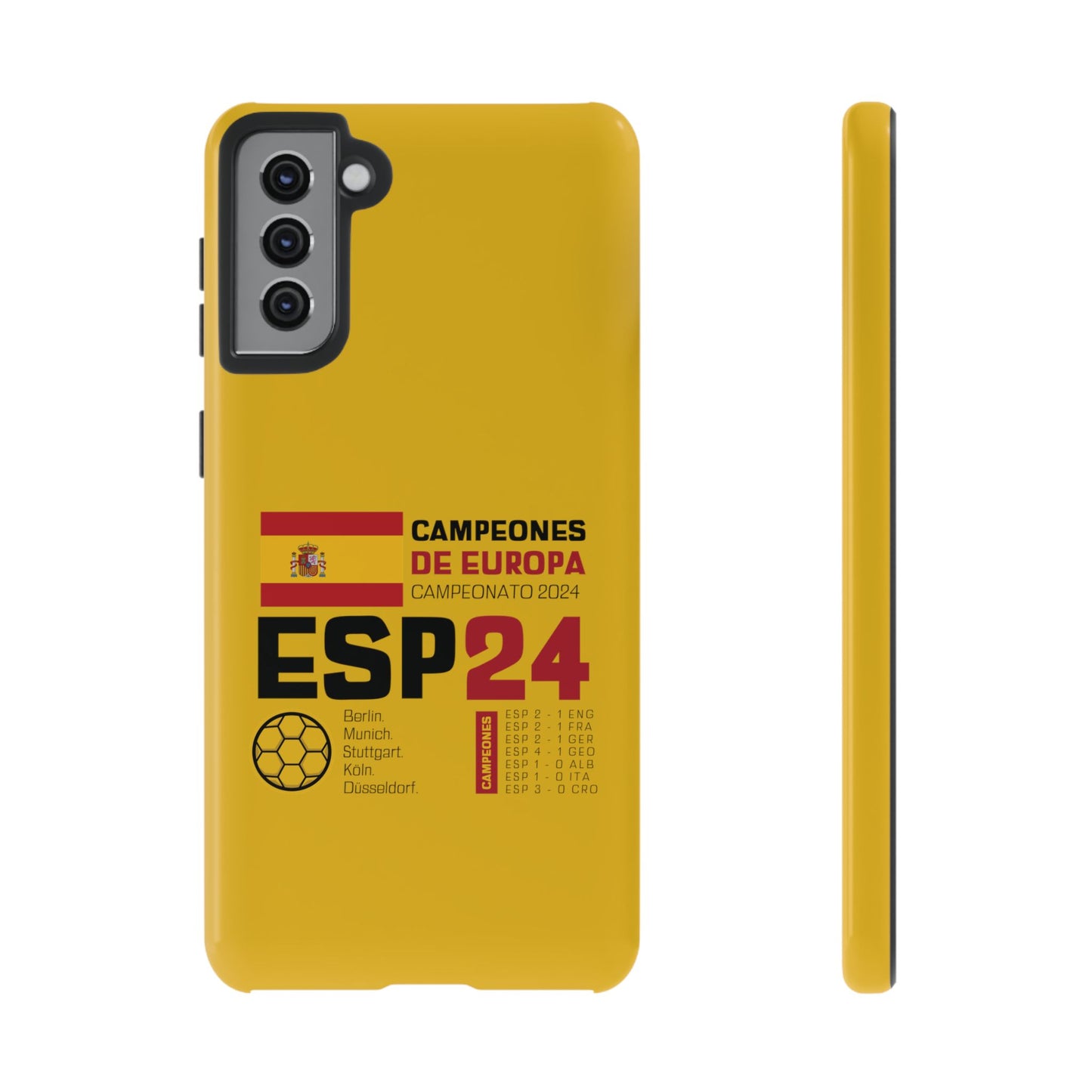 Spain's 2024 Euro Cup Victory - Premium Tough Phone Cases