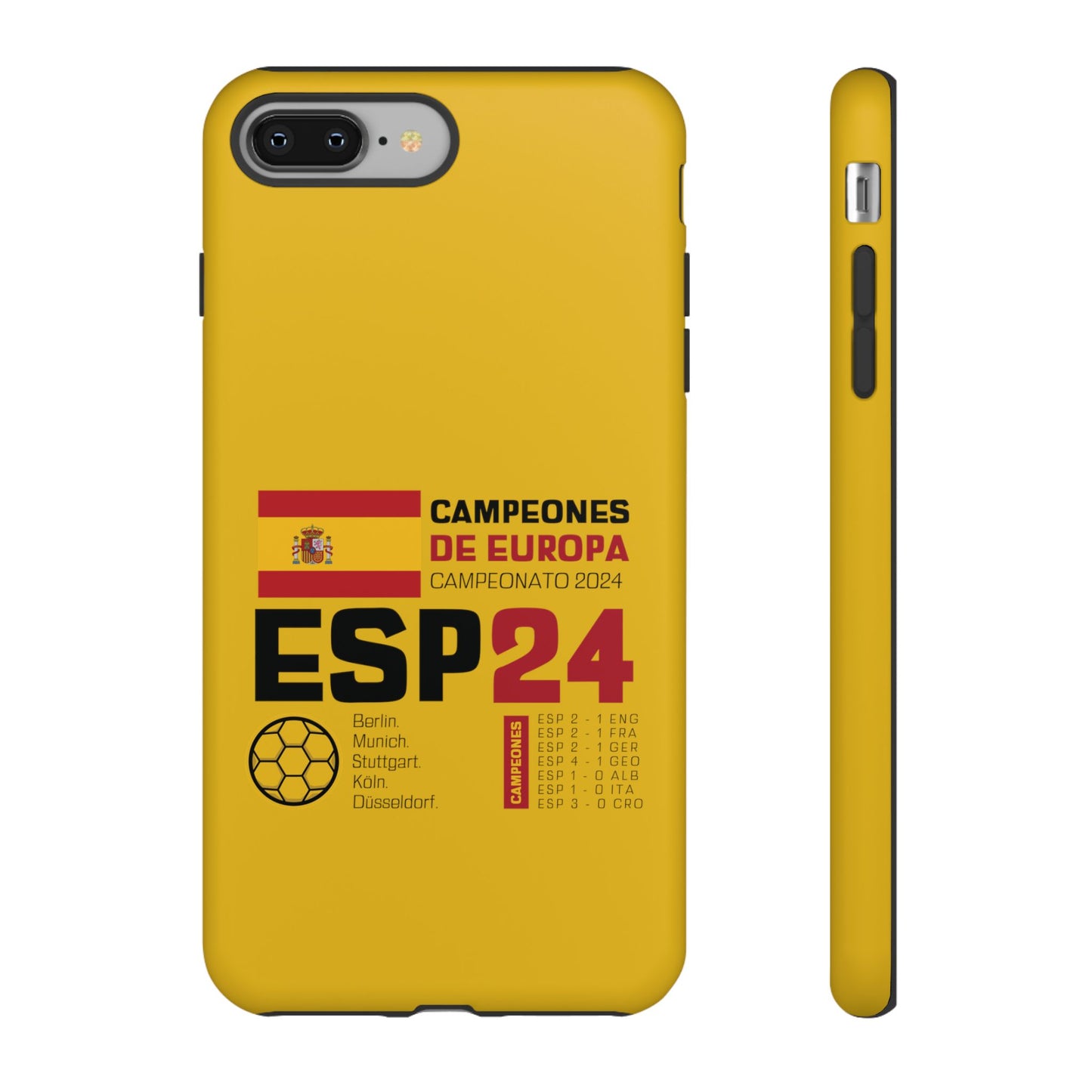 Spain's 2024 Euro Cup Victory - Premium Tough Phone Cases