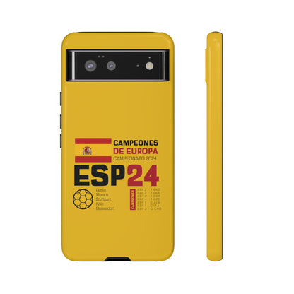 Spain's 2024 Euro Cup Victory - Premium Tough Phone Cases