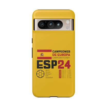 Spain's 2024 Euro Cup Victory - Premium Tough Phone Cases