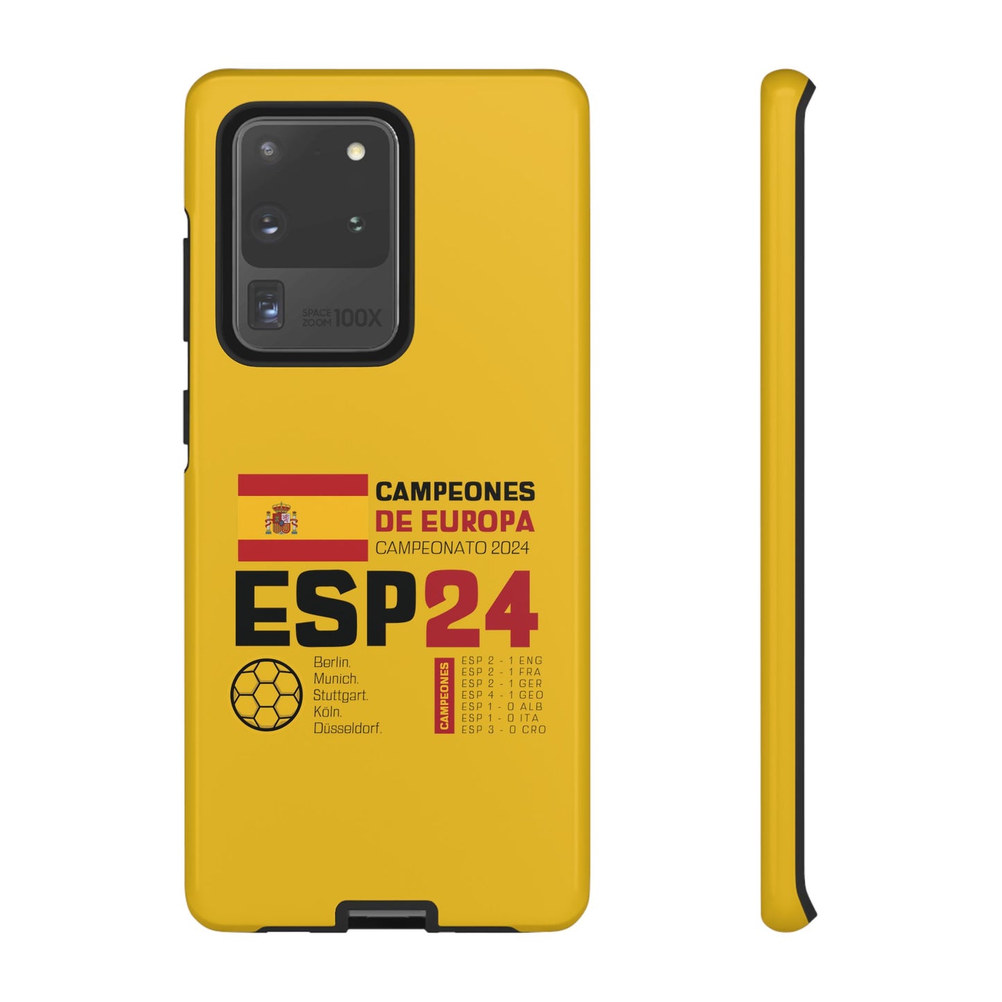 Spain's 2024 Euro Cup Victory - Premium Tough Phone Cases