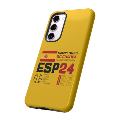 Spain's 2024 Euro Cup Victory - Premium Tough Phone Cases