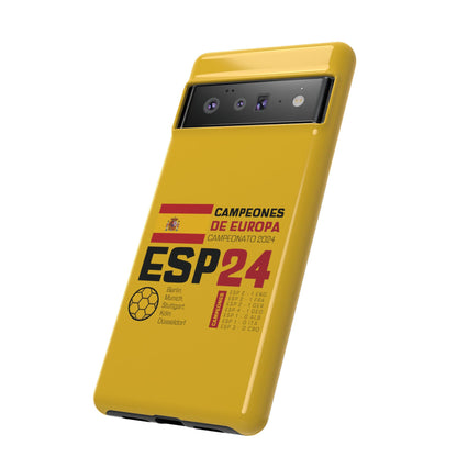 Spain's 2024 Euro Cup Victory - Premium Tough Phone Cases