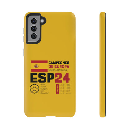 Spain's 2024 Euro Cup Victory - Premium Tough Phone Cases