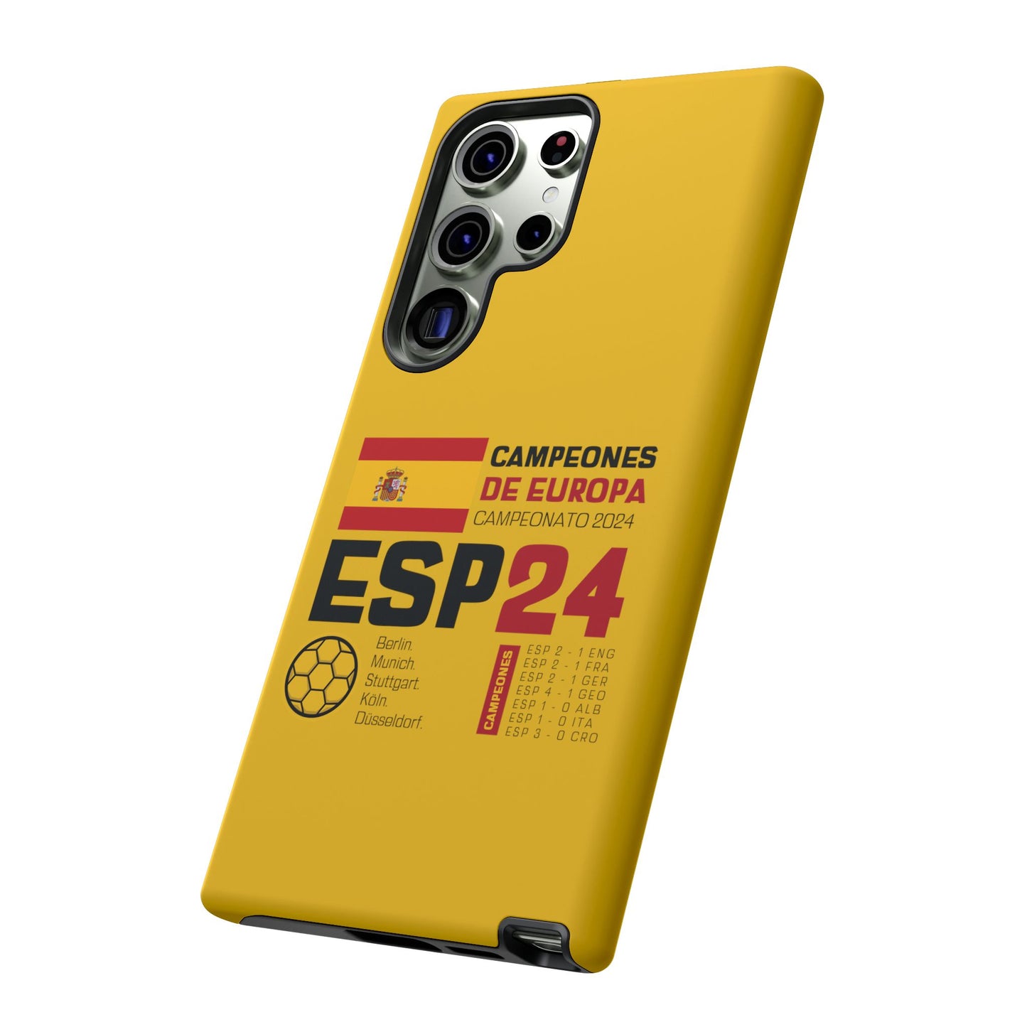 Spain's 2024 Euro Cup Victory - Premium Tough Phone Cases