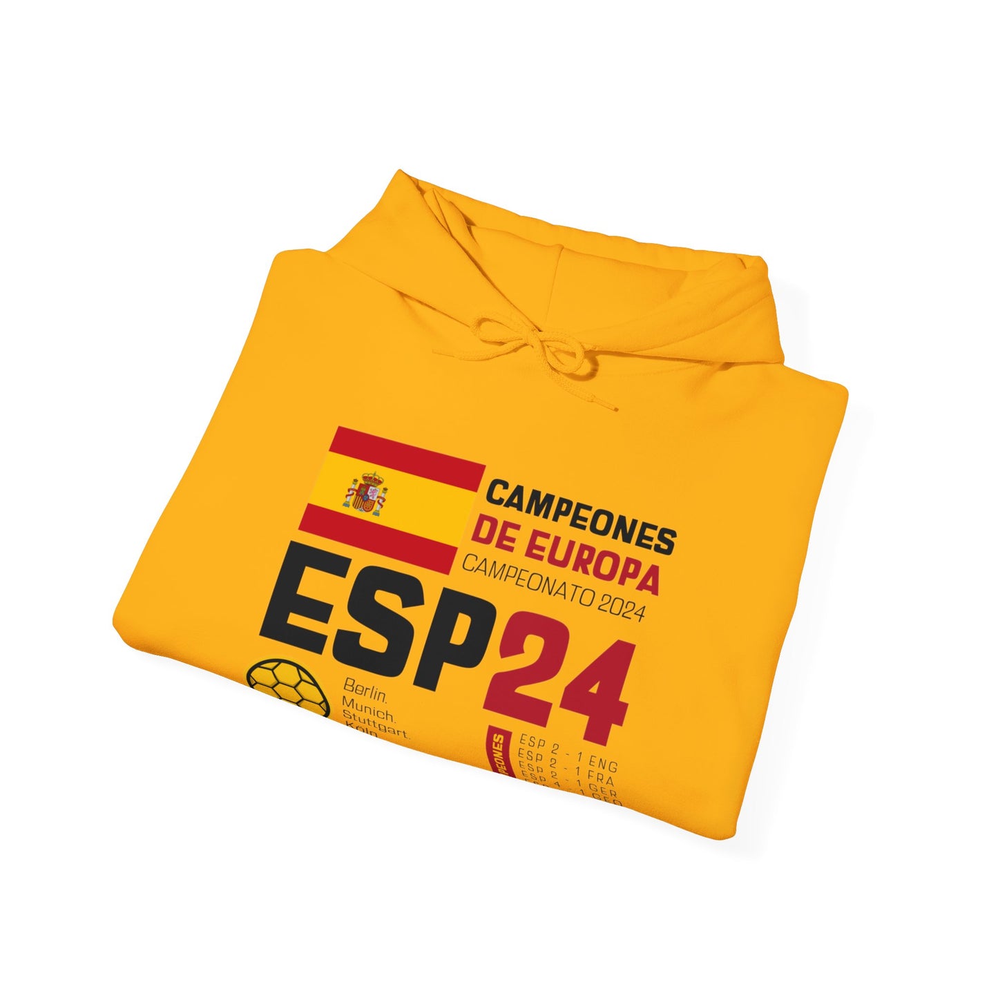 Spain's 2024 Euro Cup Victory - Unisex Heavy Blend™ Hooded Sweatshirt