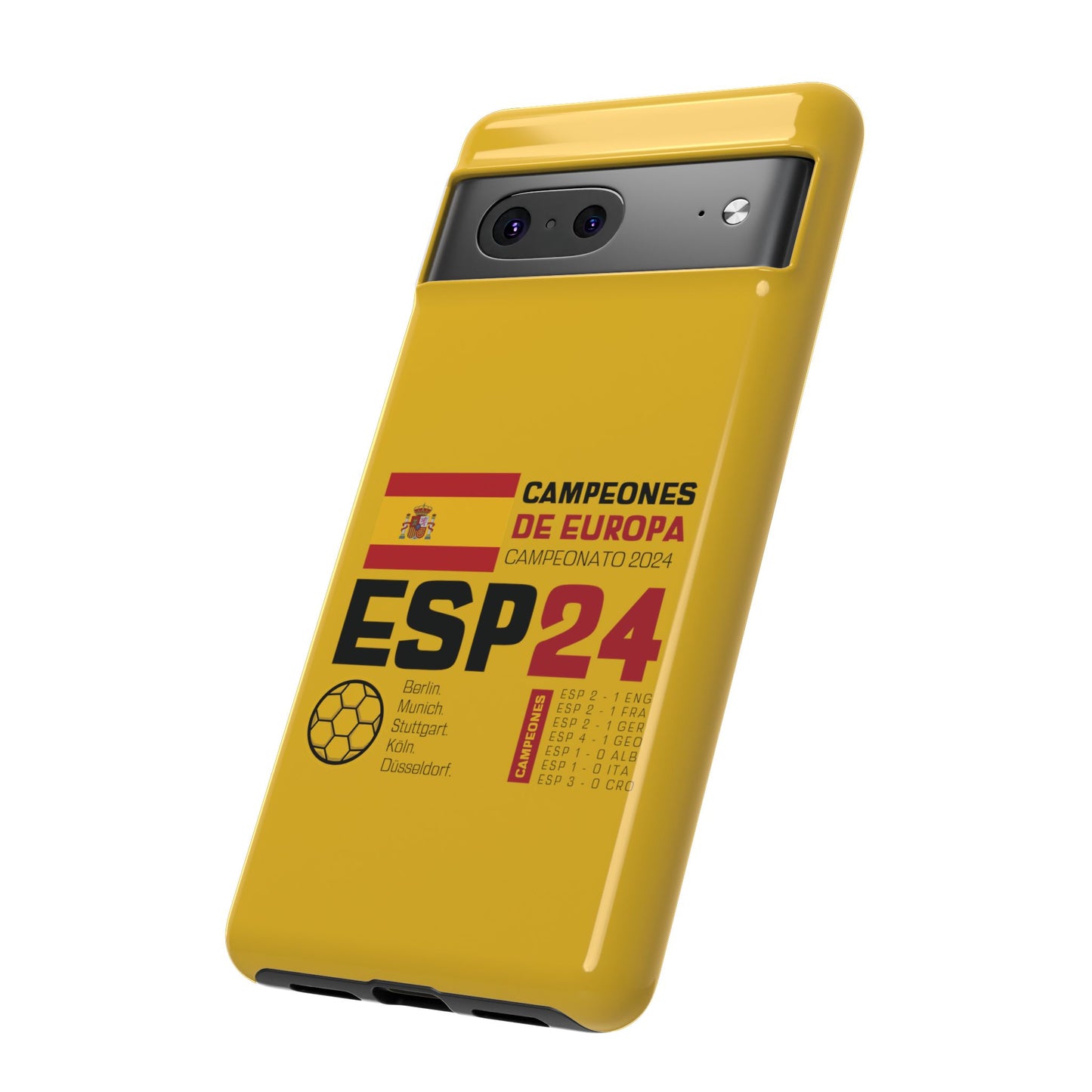 Spain's 2024 Euro Cup Victory - Premium Tough Phone Cases