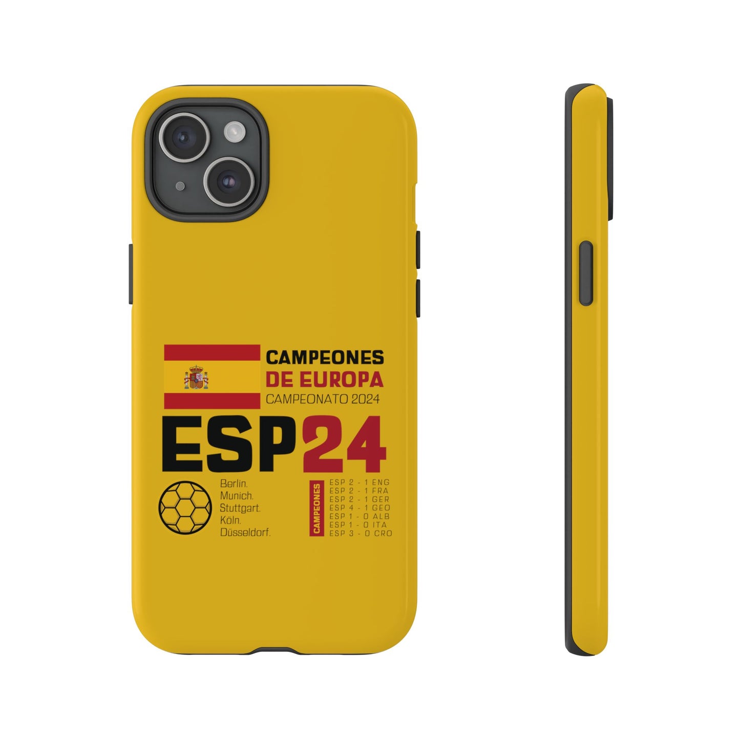 Spain's 2024 Euro Cup Victory - Premium Tough Phone Cases