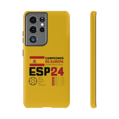 Spain's 2024 Euro Cup Victory - Premium Tough Phone Cases