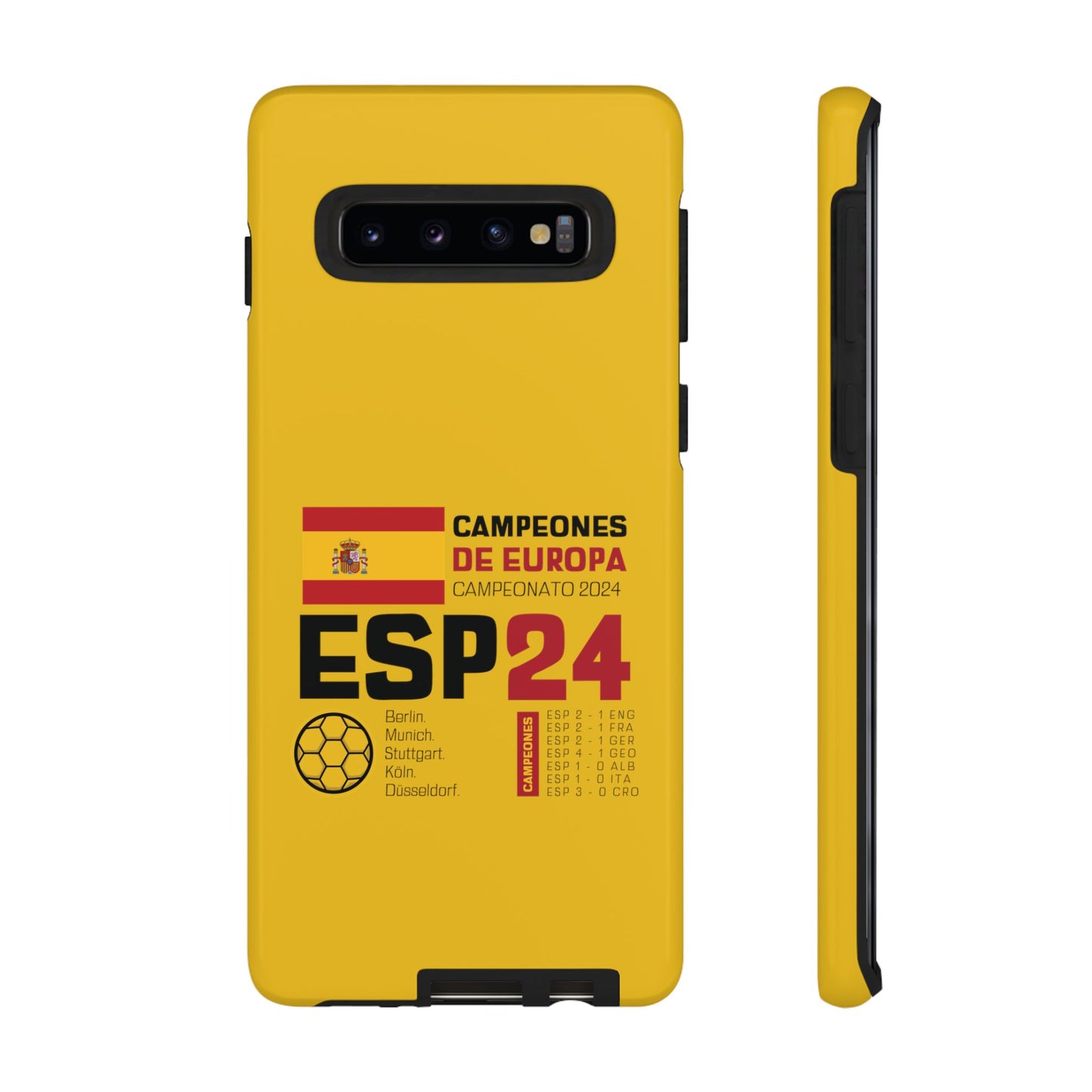 Spain's 2024 Euro Cup Victory - Premium Tough Phone Cases