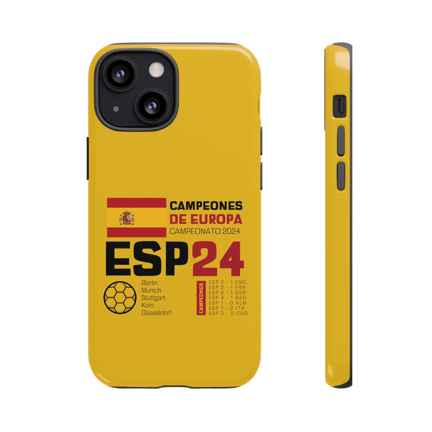 Spain's 2024 Euro Cup Victory - Premium Tough Phone Cases