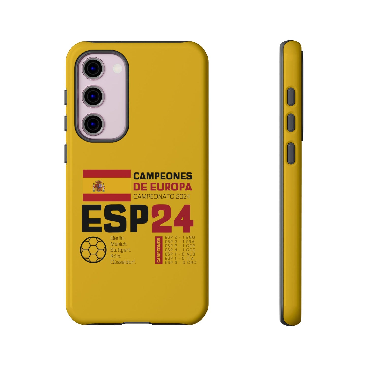 Spain's 2024 Euro Cup Victory - Premium Tough Phone Cases