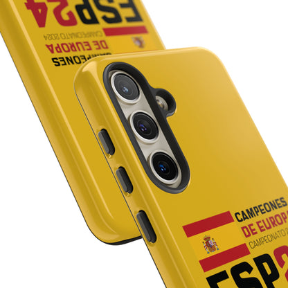 Spain's 2024 Euro Cup Victory - Premium Tough Phone Cases