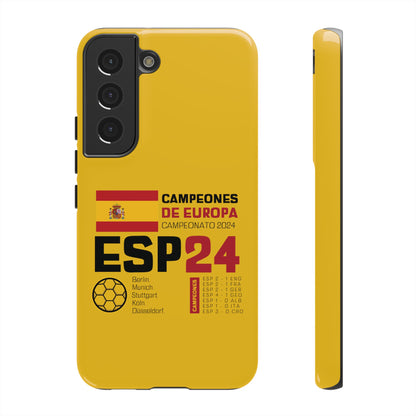 Spain's 2024 Euro Cup Victory - Premium Tough Phone Cases