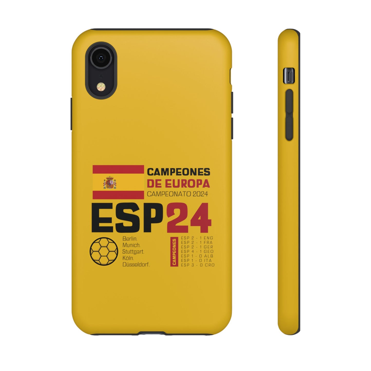 Spain's 2024 Euro Cup Victory - Premium Tough Phone Cases