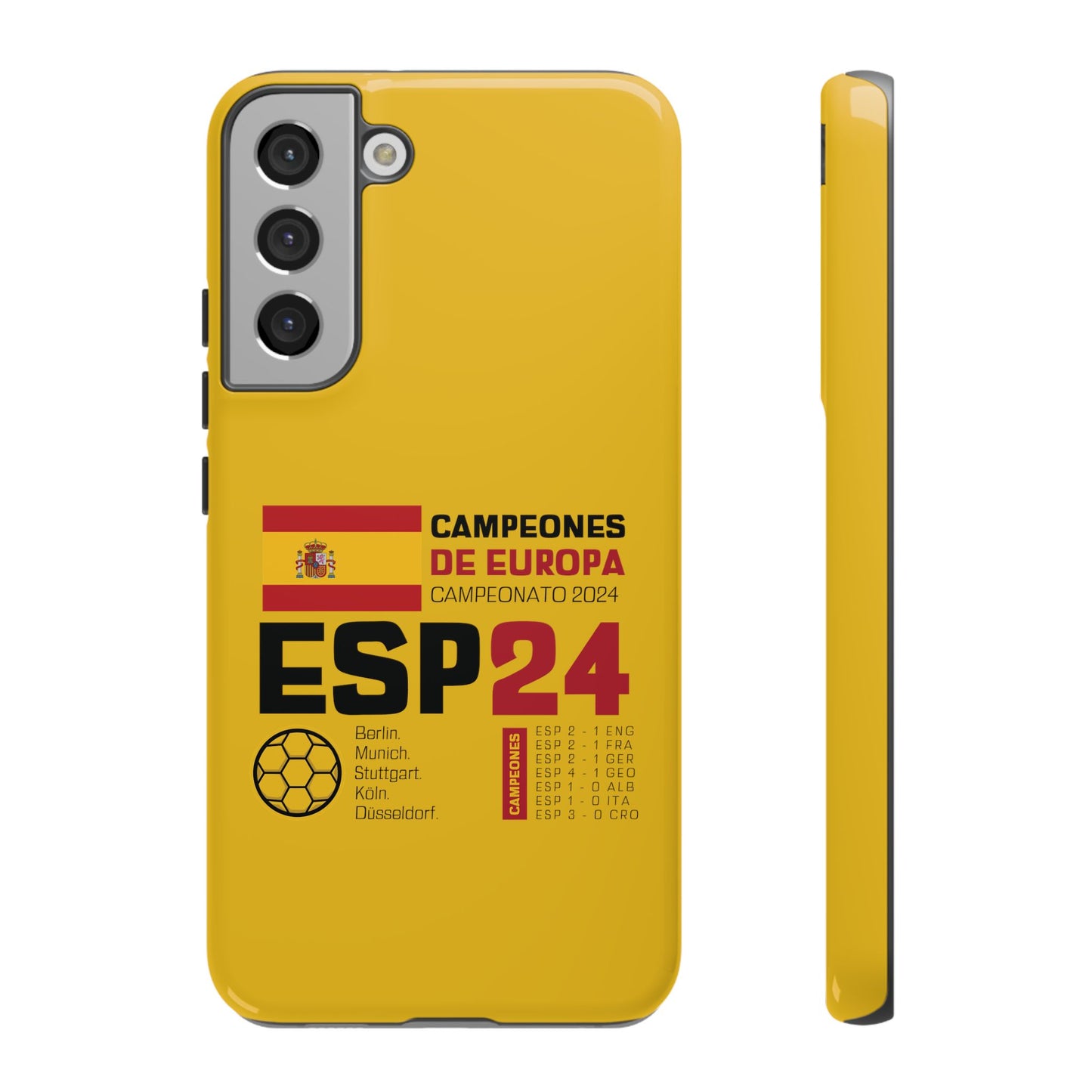 Spain's 2024 Euro Cup Victory - Premium Tough Phone Cases