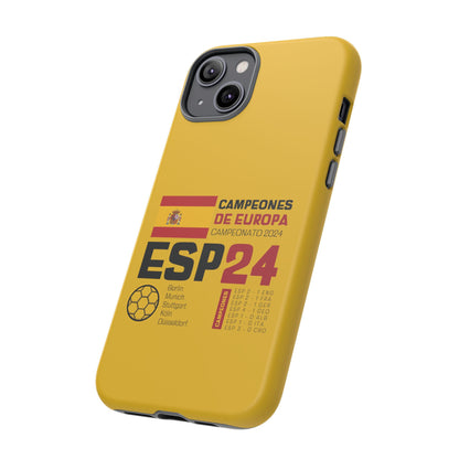 Spain's 2024 Euro Cup Victory - Premium Tough Phone Cases