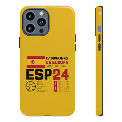 Spain's 2024 Euro Cup Victory - Premium Tough Phone Cases