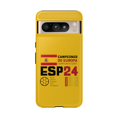 Spain's 2024 Euro Cup Victory - Premium Tough Phone Cases