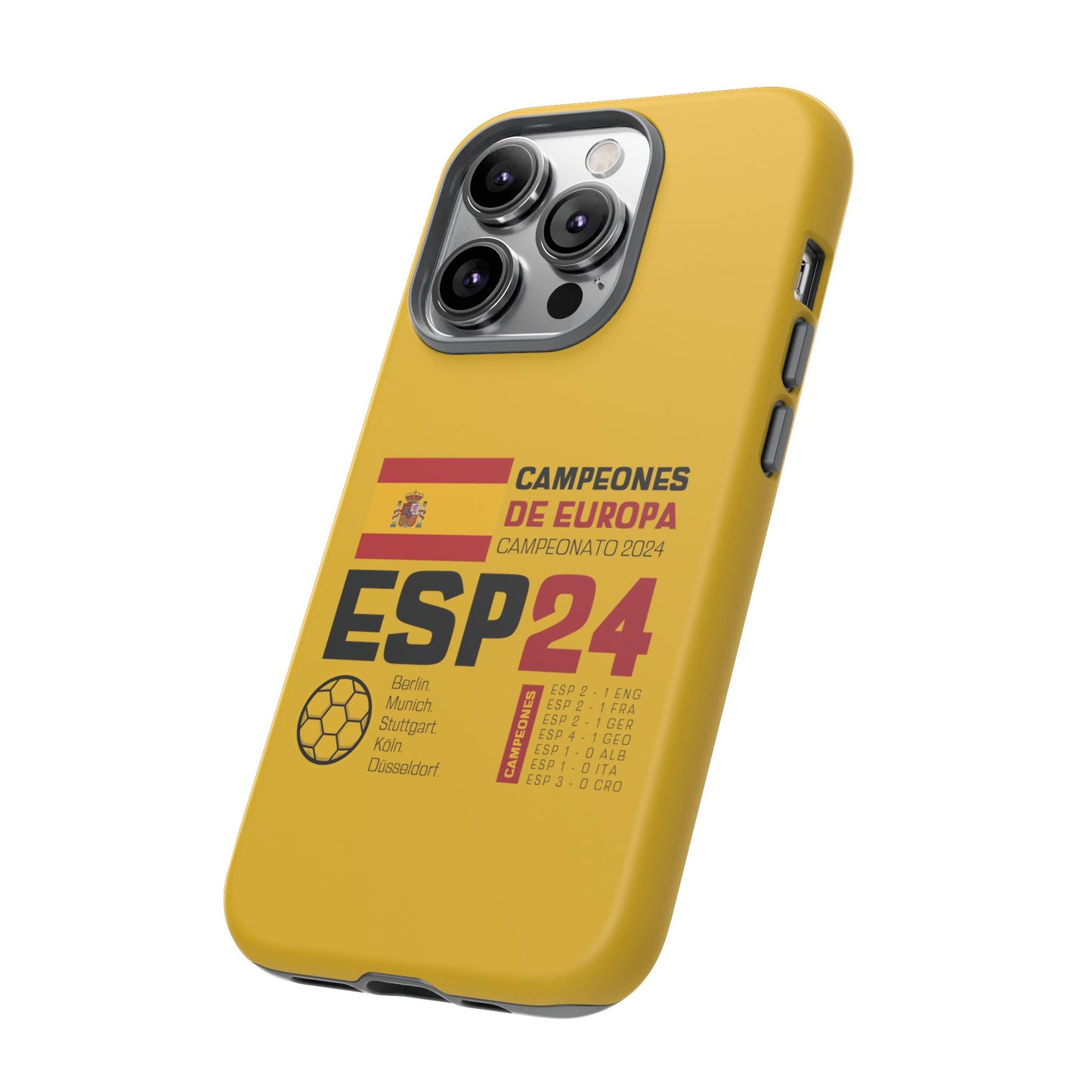 Spain's 2024 Euro Cup Victory - Premium Tough Phone Cases