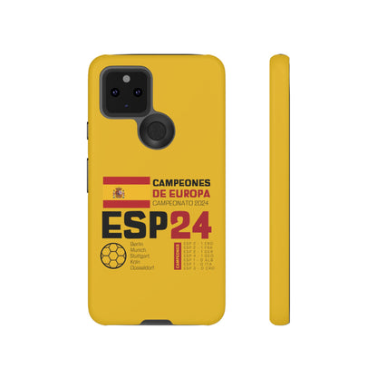 Spain's 2024 Euro Cup Victory - Premium Tough Phone Cases