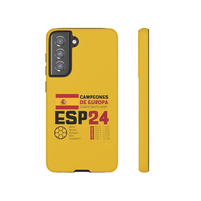 Spain's 2024 Euro Cup Victory - Premium Tough Phone Cases