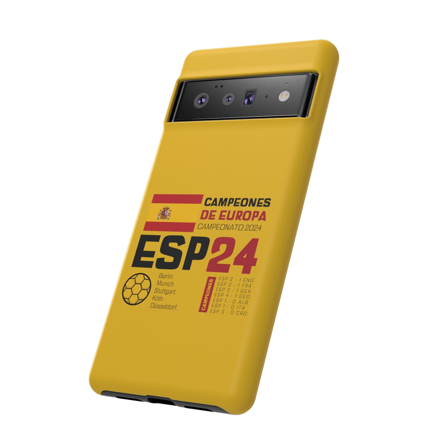 Spain's 2024 Euro Cup Victory - Premium Tough Phone Cases