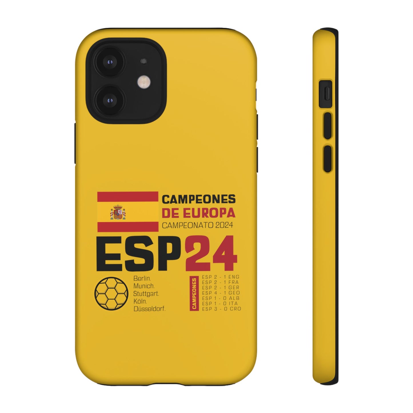 Spain's 2024 Euro Cup Victory - Premium Tough Phone Cases