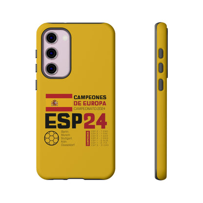 Spain's 2024 Euro Cup Victory - Premium Tough Phone Cases