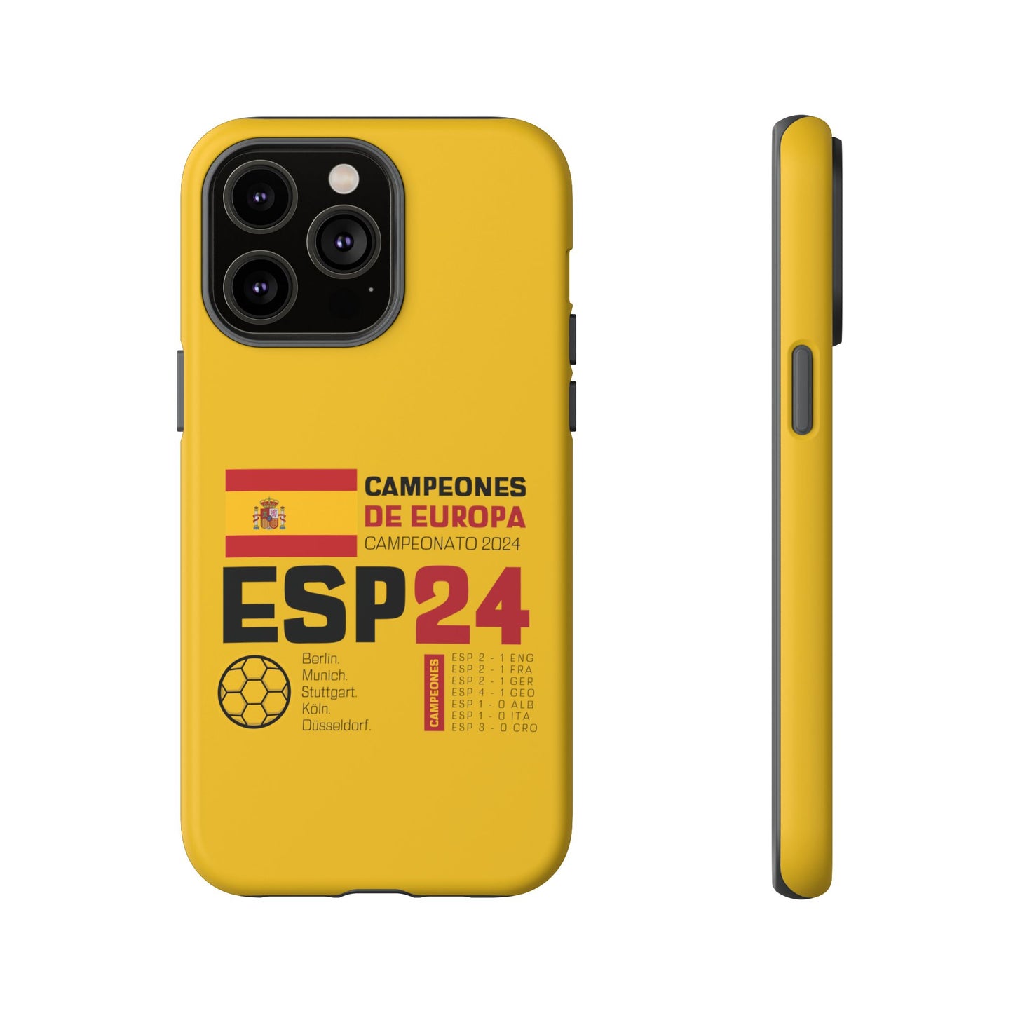 Spain's 2024 Euro Cup Victory - Premium Tough Phone Cases