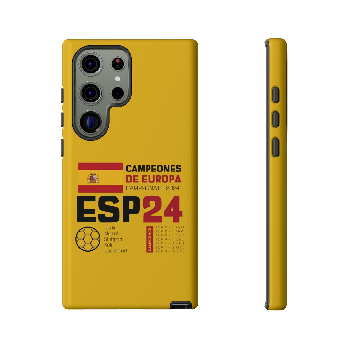 Spain's 2024 Euro Cup Victory - Premium Tough Phone Cases