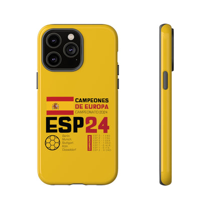 Spain's 2024 Euro Cup Victory - Premium Tough Phone Cases