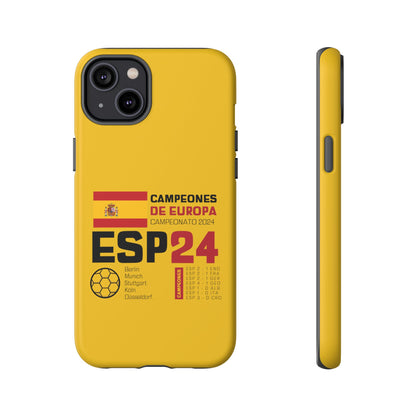 Spain's 2024 Euro Cup Victory - Premium Tough Phone Cases